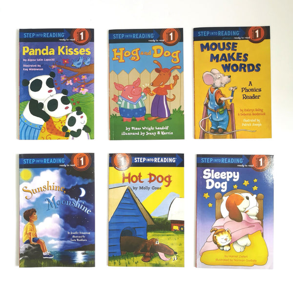 Step into Reading STEP 1 (32 books for Preschool-Kindergarten)