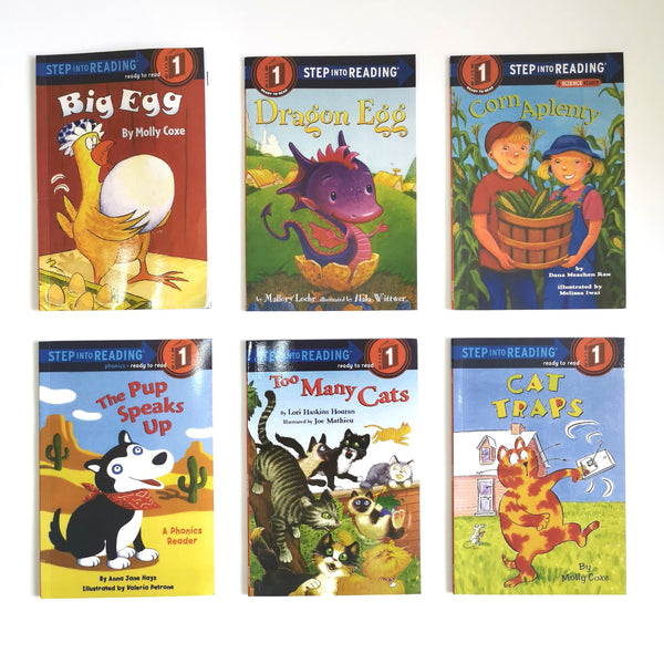 Step into Reading STEP 1 (32 books for Preschool-Kindergarten)