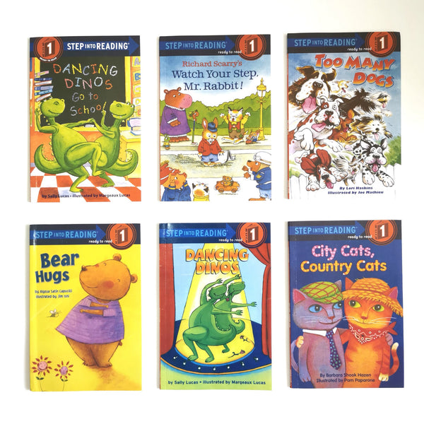 Step into Reading STEP 1 (32 books for Preschool-Kindergarten)