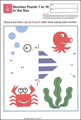 Kumon Workbooks Ages 3,4,5 (7 in a Set)