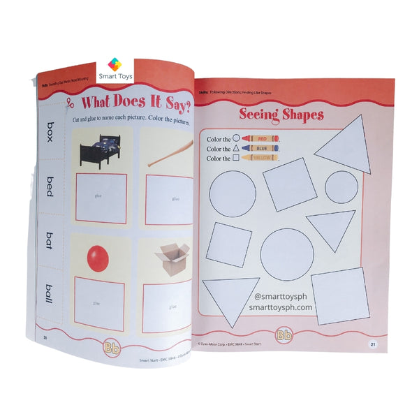 Evan Moor SMART Start Pre K, K & Grade 1