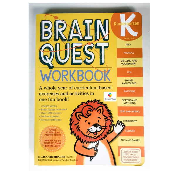 Brain Quest Workbook: Kindergarten