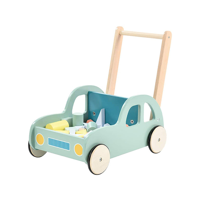 Wooden Push Baby Walker