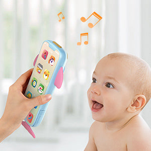 2 in 1 back to back Whale Touch Screen Mobile Phone Toy
