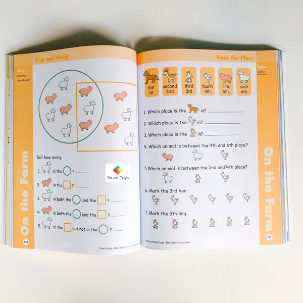 Evan Moor SMART Start Pre K, K & Grade 1