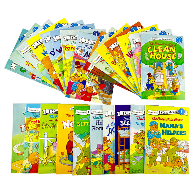 Berenstain Bears 25 pcs I Can Read Set