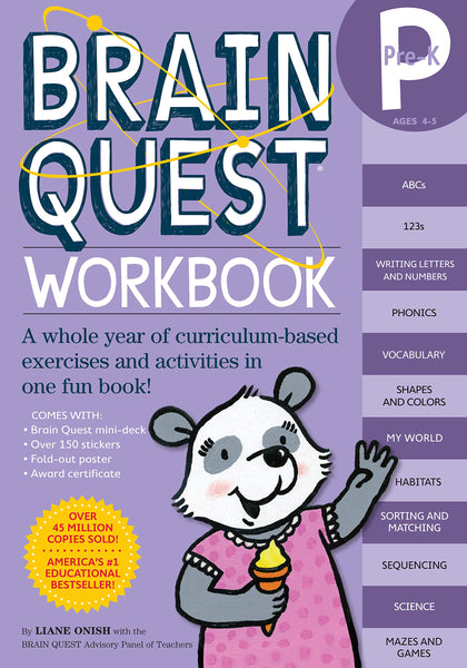 Brain Quest Workbook: PRE-K