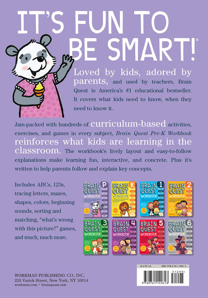 Brain Quest Workbook: PRE-K