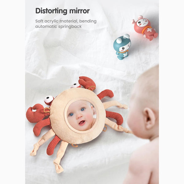 Plush Crab & Sea Animals Hanging Soft Toy Set
