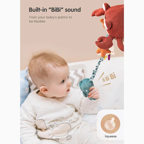 Plush Crab & Sea Animals Hanging Soft Toy Set