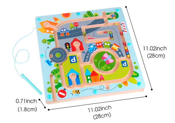 City Maze Magnetic Developmental STEM Game