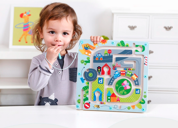 City Maze Magnetic Developmental STEM Game