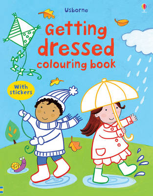Usborne Colouring Book with Stickers