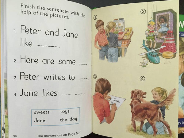 Ladybird Key Words with Peter and Jane Boxed Set (36 Books) Hard Cover