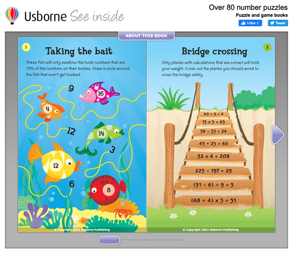 Usborne Activity and Puzzle Book