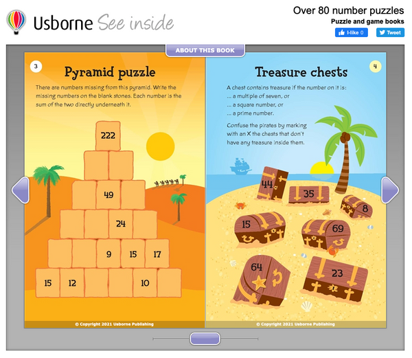 Usborne Activity and Puzzle Book