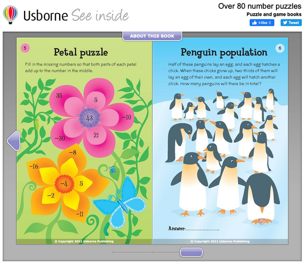 Usborne Activity and Puzzle Book