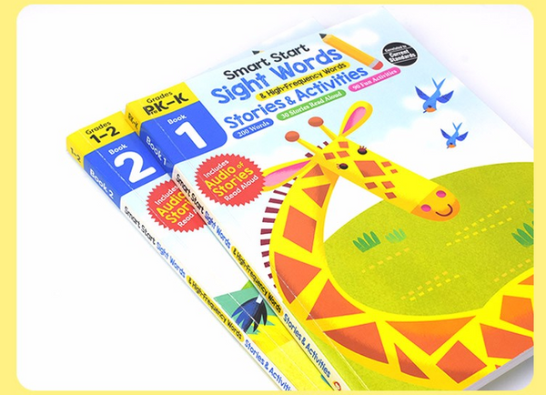 Smart Start Sight Words- Pre K to K, Grades 1 to 2