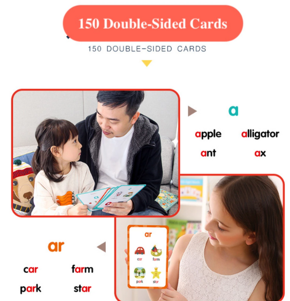 Phonics Kids Flash Cards & Workbooks