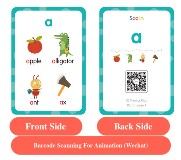 Phonics Kids Flash Cards & Workbooks