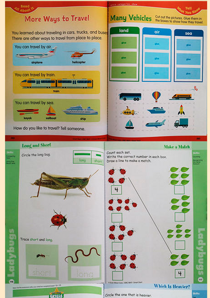 Evan Moor SMART Start Pre K, K & Grade 1