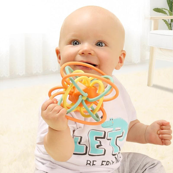Toy Rattle & Sensory Teether Toy