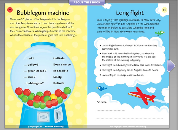Usborne Activity and Puzzle Book