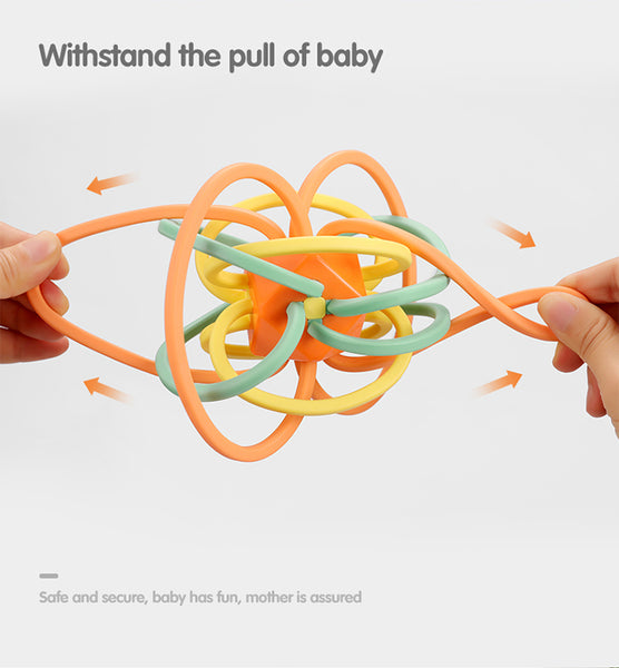 Toy Rattle & Sensory Teether Toy