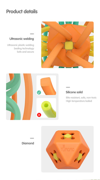 Toy Rattle & Sensory Teether Toy