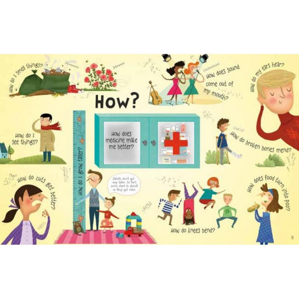 Lift-the-Flap Questions and Answers about your Body