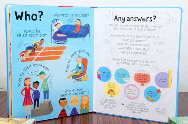 Lift-the-Flap Questions and Answers about your Body