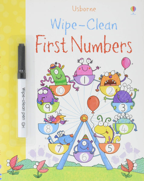 Usborne Wipe-Clean Activity Books with Erasable Marker