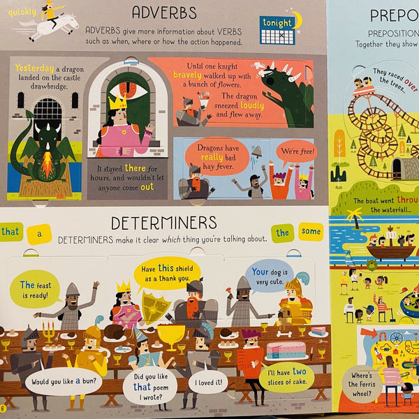 Usborne Lift-the-Flap Grammar & Punctuation