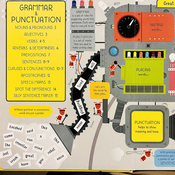 Usborne Lift-the-Flap Grammar & Punctuation