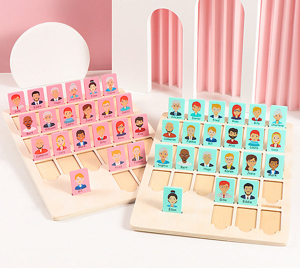 Guess Who Memory Matching Game