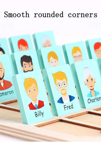 Guess Who Memory Matching Game