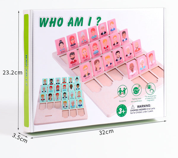 Guess Who Memory Matching Game