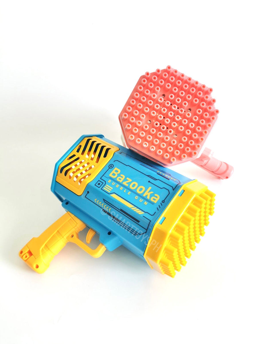 Bazooka Bubble Gun Toy 69 Holes Big Bubble Blaster Gun for Kids – Shaketea