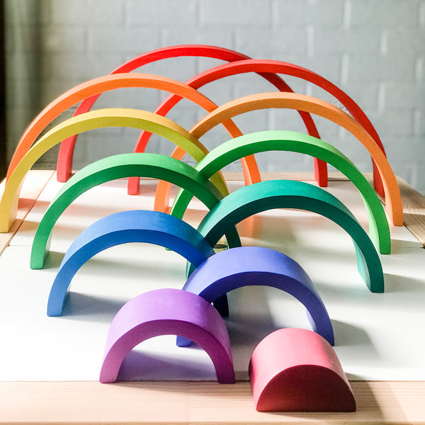 LoKalaro* Set of 12 Large Rainbow