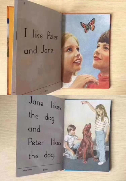 Ladybird Key Words with Peter and Jane Boxed Set (36 Books) Hard Cover