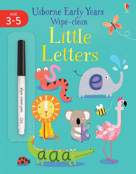 Usborne Wipe-Clean Activity Books with Erasable Marker