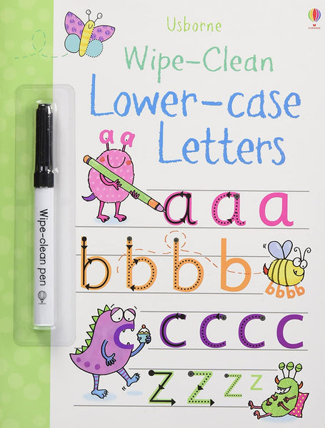 Usborne Wipe-Clean Activity Books with Erasable Marker