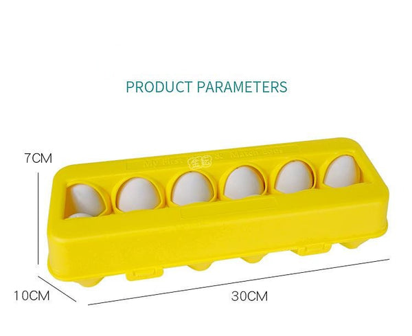 Fruit and Vegetables Matching Egg