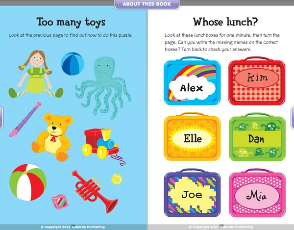 Usborne Activity and Puzzle Book