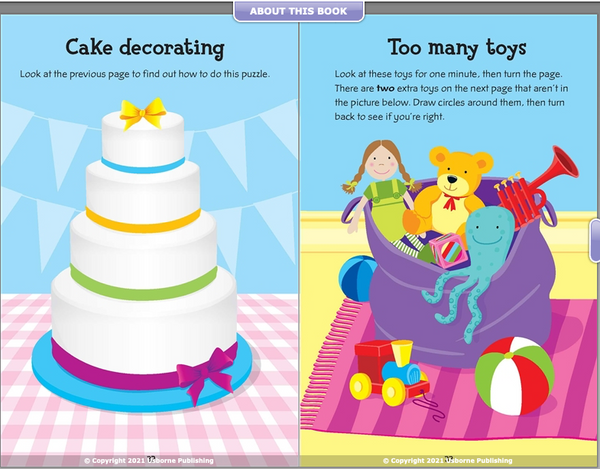 Usborne Activity and Puzzle Book