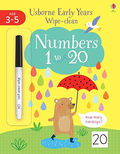 Usborne Wipe-Clean Activity Books with Erasable Marker