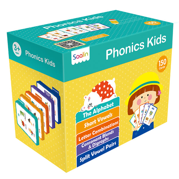 Phonics Kids Flash Cards & Workbooks
