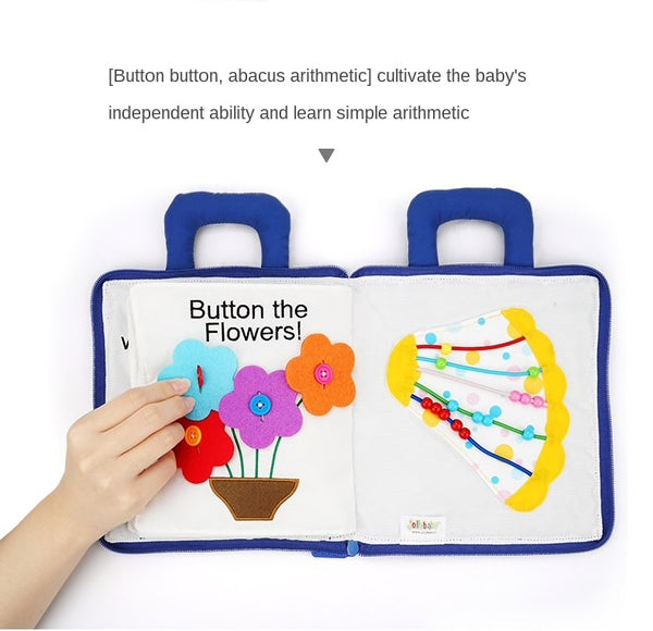 Montessori Activity Quiet Soft Book