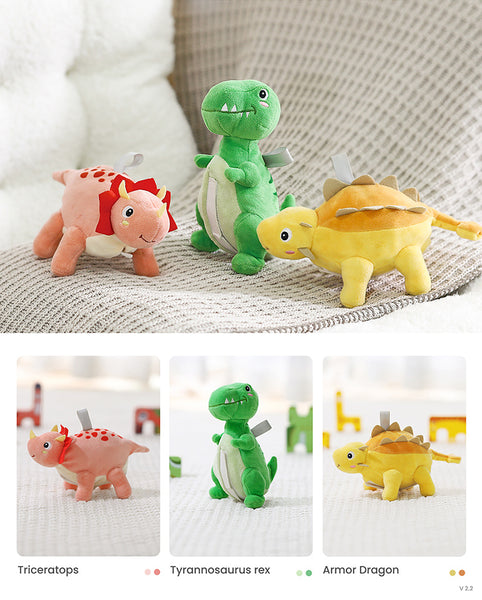 Little Dinosaurs Egg Hanging Plush Set