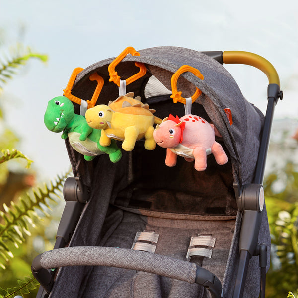 Little Dinosaurs Egg Hanging Plush Set
